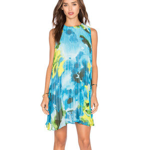 BB Dakota Courtney Dress (S) Shift Tropical Blue